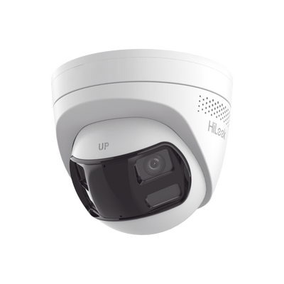 [IPC-T260HAD-LUF/SL] Cámara Turret IP 6 Megapíxel / Panorámica 180° /MicroSD 512 GB / Resistencia IP67 / Audio Bidireccional / Alarma visual y auditiva Integrada / Smart Supplement Light