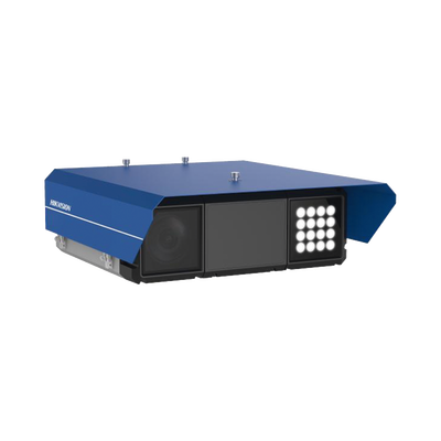 Cámara de Tráfico ANPR de 9 MP / 4096 × 2160 / Integración de Radar y Luz Suplementaria / Análisis de Violaciones de Tráfico / Montaje Lateral Conveniente / Protección IP66 IK10