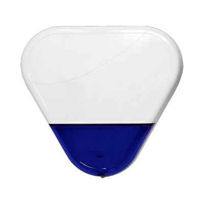 ALULA - Sirena Inalámbrica para Exterior / Volumen Sonoro 100 dBA / Vida Útil Batería 2-5 años / Alimentación AC Opcional / Resistente al Agua IP56 / Compatible Connect+