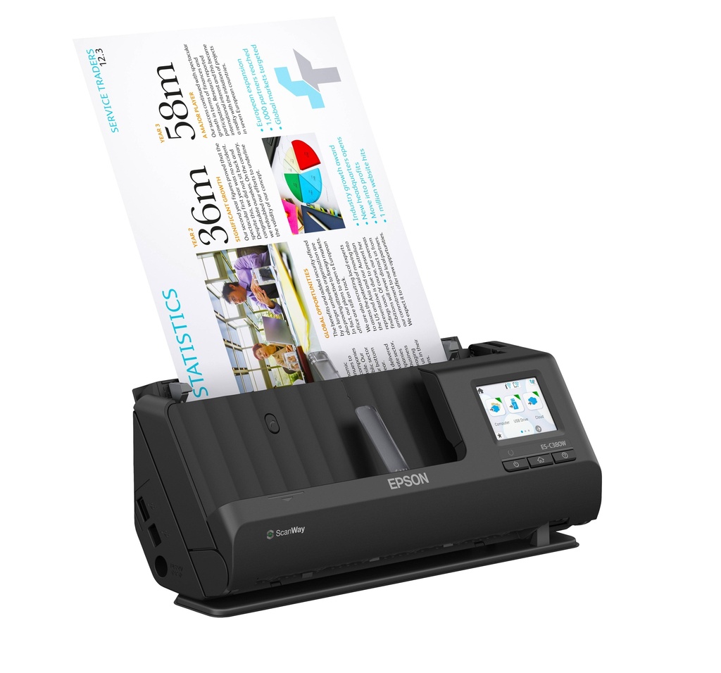 Escáner EPSON WorkForce ES-C380W (B11B269201) -