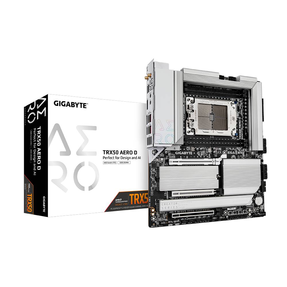 Tarjeta Madre Gigabyte ATX TRX50 AERO D - S-sTR5, DDR5 para AMD