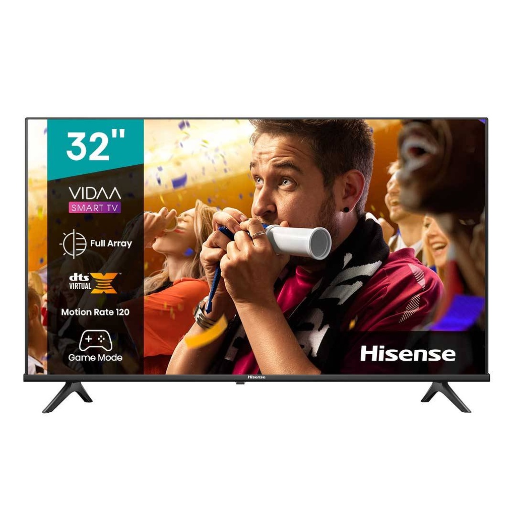 Televisor Hisense 32A4NV - 32 pulgadas, LED HD, 1366 x 768 Pixeles, VIDAA SMART TV