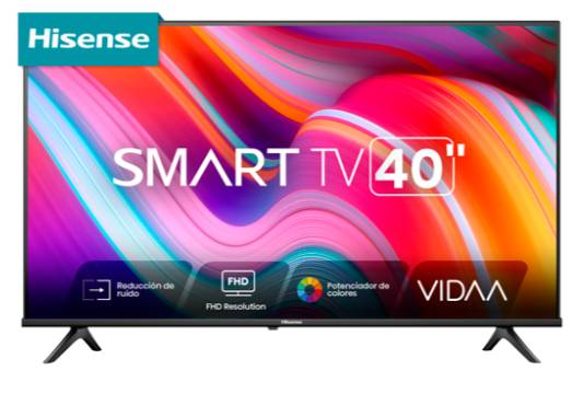 Televisor Hisense 40A4NV - 40 pulgadas, LED FULL HD, 1920 x 1080 Pixeles, VIDAA SMART TV