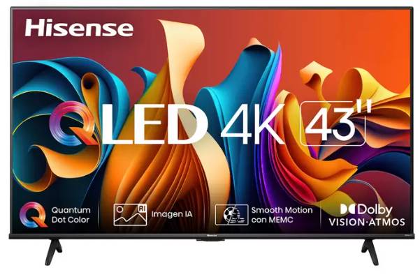 Televisiones Hisense 43QD6QV
