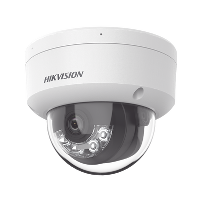 [DS-2CD1123G2-LIU] [Dual Light] Domo IP 2 Megapixel / Lente 2.8 mm / 30 mts IR + 20 mts Luz Blanca / Micrófono Integrado / Antivandálico IK08 / ACUSENSE Lite / Exterior IP67 / H.265 / PoE / ONVIF 