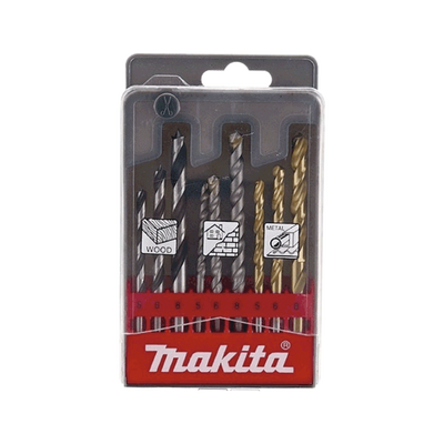  Juego con 9 piezas de brocas 