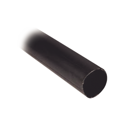 [5174-1112-1] Tubo Termoencogible (Termofit) Negro de 1.2 m, 1.5" de Diámetro, Reduce de 2:1, Poliolefina.