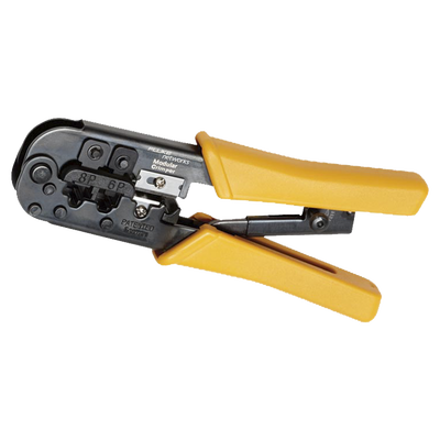 Pinzas para Terminación de Conectores RJ45 de 8 Posiciones y RJ11/RJ12 de 4 y 6 Posiciones