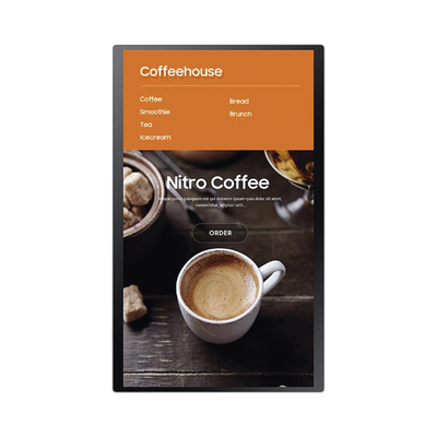 Pantalla de 24" touch para Kiosco punto de venta / SO Windows / 1920x1080p / compatible con terminal bancaria e impresora térmica. 