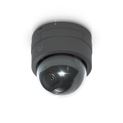 Cámara IP UniFi G5 Domo Ultra Color Negro, Bajo Perfil para Interior, 2K (4MPX), Ángulo Amplio 102.4°, Visión Nocturna IR Hasta 20mts, Detección de Eventos, para Pared o Techo