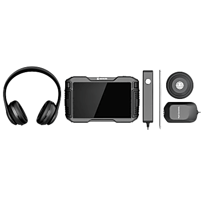 AD21P- Cámara de Imagen Acústica Portátil / DETECTAR FUGA DE AGUA / Pantalla táctil de 7" / IP66 PANTALLA IP54 SENSOR PORTATIL