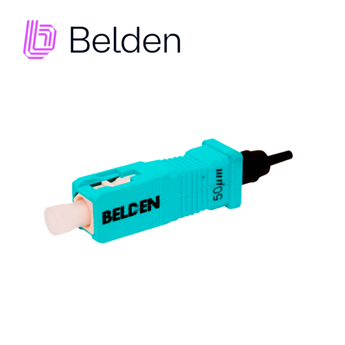 Conector fibra belden ax105207-s1 sc multimodo om3