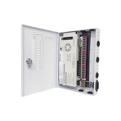 Fuente / 11-15 V / 18 canales / 20 A / Alta tecnología en seguridad / Doble ventilador / Hasta 1.8 Amperes por Salida / Filtro de ruido por canal / Diseño de alta gama.