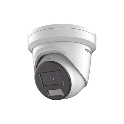 [DS-2CD2347G2H-LIU] [Dual Light + ColorVu] Turret IP 4 Megapixel / Lente 2.8 mm / 40 mts IR + 40 mts Luz Blanca /  Microfono Integrado  / Exterior IP67 /   WDR 130 dB / Videoanaliticos (Filtro de Falsas Alarmas) / Captura Facial / ACUSEARCH