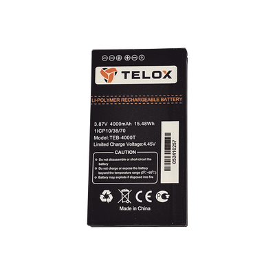 Batería de Li-Ion 4000mA Para Radios MT100 TELOX