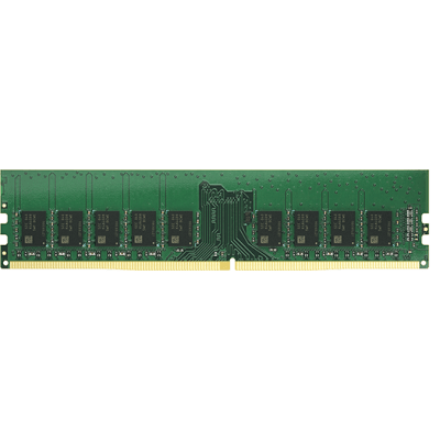 Módulo de Memoria DDR4 ECC Unbuffered DIMM | 8GB | 2666 MHz | Compatible con Series SA: SA3400D, SA3200D / Series UC: UC3400, UC3200 / Series 21: RS3621xs+, RS3621RPxs, RS2821RP+, RS2421RP+, RS2421+ / Series 19: RS1619xs+ / Series 18: RS3618xs / Se