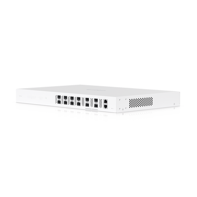 Ubiquiti UISP Fiber OLT XGS — Terminal de línea óptica (OLT) de 8 puertos, 10 Gbps de subida y bajada, capacidad para 2,000+ suscriptores