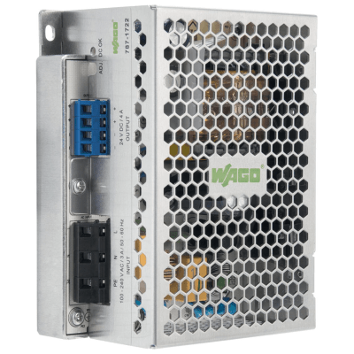 Fuente de Alimentación Conmutada / Sincronización Primaria ECO / 12V DC 8A / 96W / SELV PELV / Montaje Carril DIN / IP20 / Conexión Paralelo y Serie