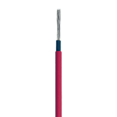 Cable Fotovoltaico Rojo/ Cobre Estañado / 4 mm² (12 AWG) / 2000V / Rollo de 100 m / / UL 4703 y TUV