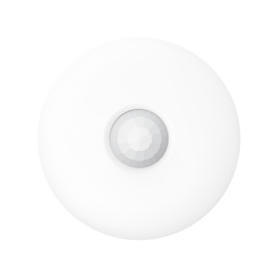 Sensor PIR de Movimiento Dual-Tech con Cobertura de 360° / Rango de Detección 12 mts / Uso en Interior