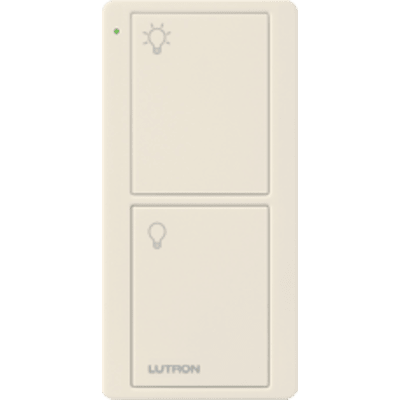 Control remoto PICO 2 botones encender, apagar, complemente con un switch on/off, Caseta, RA2, RadioRa2