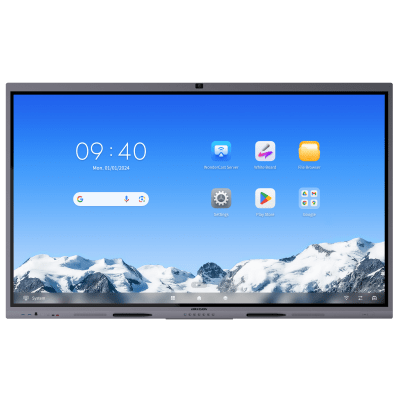 Pantalla Interactiva Touch de 86" Android 14 / Asistentes IA /Google Suite Preinstalado con Certificación EDLA / Cámara Web 8 MP / Resolución 4K / Bocinas Integradas / Entradas HDMI y VGA / Incluye 2 Lápices para Escribir