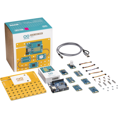 Kit Arduino Plug and Make / UNO R4 WiFi 48 MHz / 7 Modulino Nodes I2C Qwiic / Cloud IoT / Educación Maker / Solder-Free