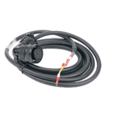 Cable de Alimentación DL600S-03-G-N-4PA / 3 Metros de Longitud / Alta Flexibilidad / 4 Pines / Color Negro / Marca Coolmay