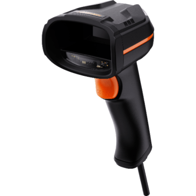 Lector de Códigos de Barras Cableado / 1D y 2D / Resolución 1280 × 1024 / Profundidad de Campo 10-400 mm (0.4-15.7 in) / Protocolos Industriales / IP52 / Clase Láser 2