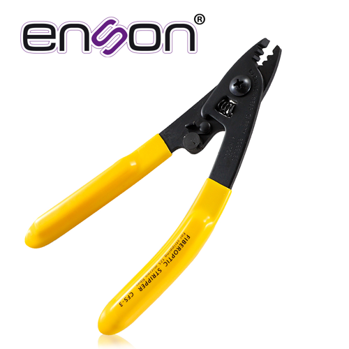 Desforradora de fibra optica enson ens-fo3hs 3 posiciones para cable de fibra de 900 micras y 250 micras 