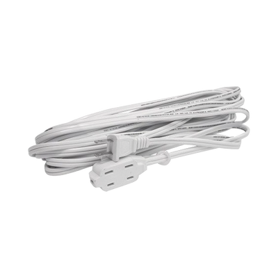 Extensión Eléctrica Doméstica de 8 metros / 127 V CA 8 A Máximo / Color Blanco.