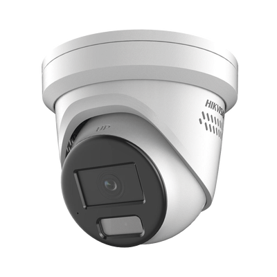 [DS-2CD3346G2-ISU/SL(H)] [ PROTECCIÓN ACTIVA ] Turret IP 4 Megapixel / Lente 2.8 mm / 40 mts IR / Exterior IP67 / Micrófono y Bocina Integrado (Audio de Dos Vías) / DARKFIGHTER / PoE / Luz Estroboscopica / ONVIF / Micro SD / 4 Analíticos
