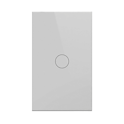 (ZigBee) Apagador switch inalámbrico ZigBee Cable Neutro Opcional, control de 1 regreso de carga, 110V