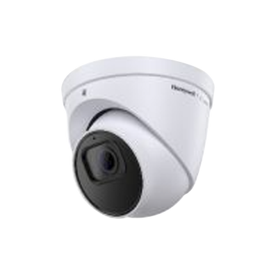 [HC35WE5R3] Turret IP 5 Megapixel / Lente 2.8 mm / 40 mts IR / Ultra Baja Iluminación / NDAA / ONVIF / Exterior IP67 / H.265 / IA (Filtro de Humanos y Vehiculos) / Merodeo / Conteo de Personas / PoE / Audio y Alarmas I/O / Serie 35 / Honeywell Security