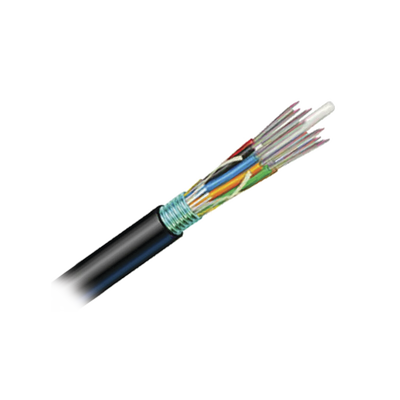 [9PF5C006D-T301A] Cable de Fibra Óptica 6 hilos, OSP (Planta Externa), Armada, Gel, HDPE (Polietileno de alta densidad), Multimodo OM3 50/125 Optimizada, 1 Metro