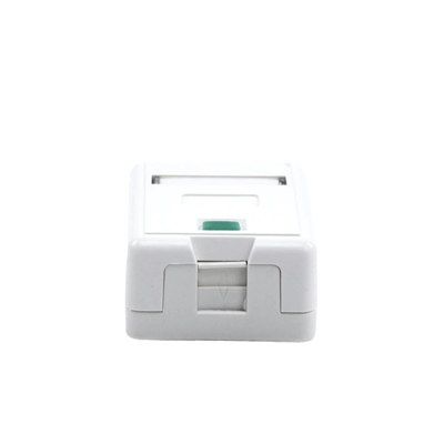 Caja de pared con 1 puerto Keystone, no incluye jack