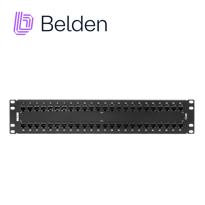 PATCH PANEL BELDEN AX103255 CAT6 48PTOS 2U PRECARGADO | NETDATA