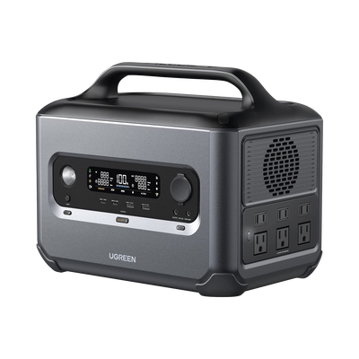 [15053]  Estación de Energía Portátil 1200W (1024Wh) / 6 AC 1200 W / 2 USB-C 100W / 2 USB-A 22.5 W / 1 Toma de Encendedor / 2 Salidas CC5521 / Compatibilidad: BMS/WIFI/Bluetooth/APP / 10 años de Vida Util.