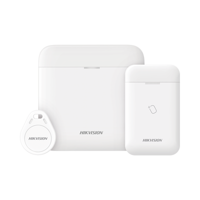 [DS-PWA48-KS-RONDIN]   (AX PRO) KIT de Alarma AX PRO con GSM (3G/4G) para RONDINES / Incluye: 1 Hub con bateria de respaldo/ 1 Lector Tag / 1 Tag / Compatible con Hik-Connect P2P